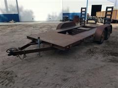 Homemade T/A Flatbed Trailer 