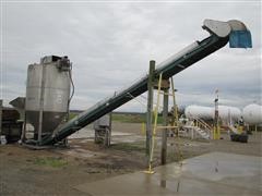 Adams 10 Ton Dry Fertilizer Blender Conveyor 