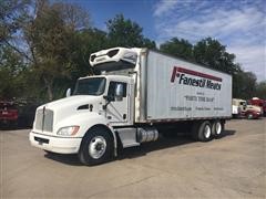 2011 Kenworth T370 T/A Refrigerated Box Truck 