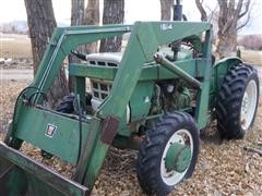 1973 Oliver 1265 MFWD Tractor W/Loader 