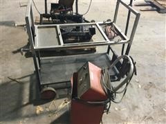 Hart Battery Charger & Homemade Cart 