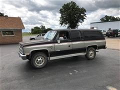 1986 Chevrolet K20 4X4 Suburban 