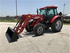 2017 Mahindra 9110S 4WD Compact Utility Tractor W/Loader 