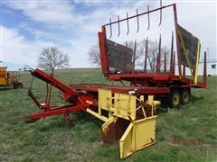 New Holland 1033 Pull Type Bale Wagon 