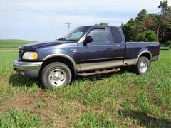 2001 Ford F150 Lariat 4x4 Extended Cab Pickup 