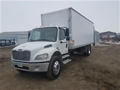 2004 Freightliner M2-106 Medium Duty Truck W/24' Grumman Olson Cargo Box & Lift Gate 