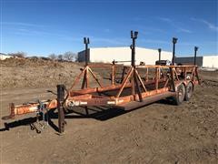 1999 Hydra-Tension 3RT-14 T/A 3-Reel Transport Trailer 