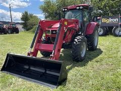 2018 Mahindra 9110S 4WD Compact Utility Tractor W/Loader 