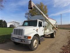 1998 International 4700 4X2 Feed Truck W/Bulk Body 