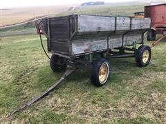 John Deere Wooden Grain Wagon 