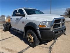 2011 Dodge Ram 4500 Heavy Duty 4x4 Crew Cab And Chassis 
