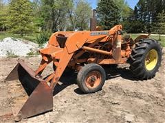 1969 John Deere 400 Utility Tractor With E7400 Front End Loader 