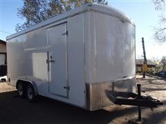 2013 H And H Enclosed Cargo Trailer 