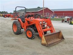 2006 Kubota L2800DT Tractor With LA463 Loader 