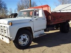 1973 Ford F600 S/A Side Dump Truck 