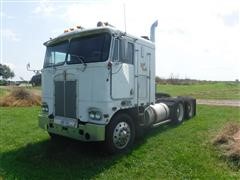 1982 Kenworth K100 T/A Cabover Truck Tractor 