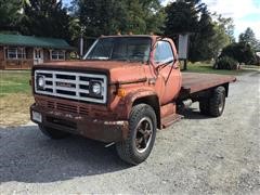 1974 GMC 6500 S/A Flatbed Truck 