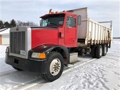 1991 Peterbilt 357 T/A Manure Truck 