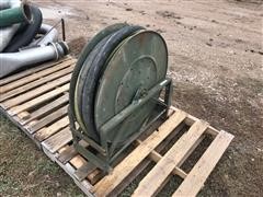 Large Hose Reel W/Hose 