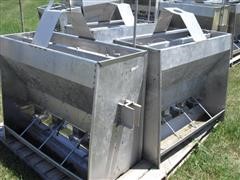 Stainless Steel Wet/Dry Hog Feeders 