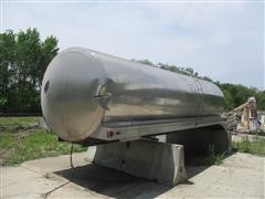 1989 Walker BPC-158 Stainless Steel Tank 