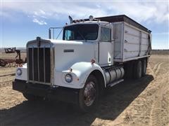 1978 Kenworth W900A T/A Grain Truck 