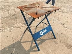 Miller Fold Up Portable Welding Table 