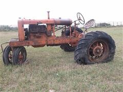 Allis Chalmers WC 2WD Tractor For Parts 