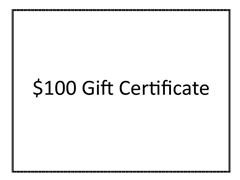 $100 Gift Certificate To A-J's Convenience Store 