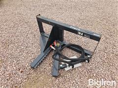 2024 Land Honor TP-13-08D Tree/Post Puller Skid Steer Attachment 
