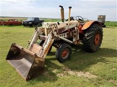 1960 Case 830 2WD Tractor W/GB Loader 