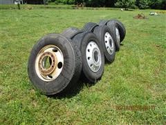 22.5" Aluminum Wheels/Tires 