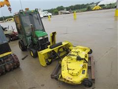 1995 John Deere 425 Tractor With Mower/Snow Attachments 
