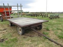 Hay Wagon On John Deere Running Gear 