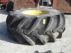 Firestone 30.5L-32 12-Ply Tire On Rim 