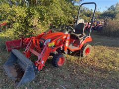 2022 Kioti CS2210 Compact Utility Tractor W/Loader 