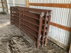 12’ Interlocking Steel Fence Panels 