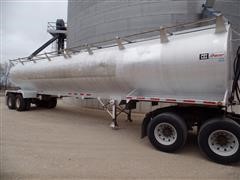 1994 CEI Pacer T/A Aluminum Feed Trailer 
