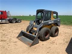 2010 John Deere 332D 2 Speed Skid Steer Loader 