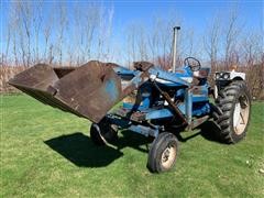 1968 Ford 5000 2WD Tractor W/ Loader 