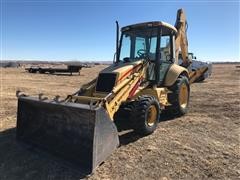 1997 New Holland 555E 4x4 Loader Backhoe 