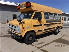 1989 Chevrolet Van 30 School Bus Conversion To Cargo Van 
