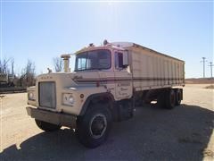 1972 Mack DM685-S Dump Bed Grain Truck 