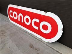 Conoco Steel Sign 