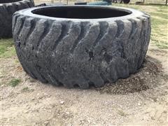 8’ Wide Rubber Tire Water Tank 