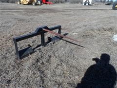Neat Attachments Skid Steer Bale Spear Attachment - W/49 Spear - WD