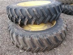 Firestone 18.4 R46 Dual Tires & Rims 