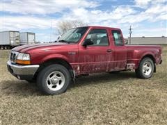 2000 Ford XLT Off-Road 4x4 Super Cab Styleside Pickup 