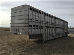 1980 Wilson ADCL-806 T/A Livestock Trailer 