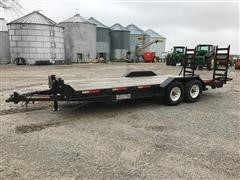 2010 Fineline BC14 8.5 18+2 T/A Flatbed Trailer 